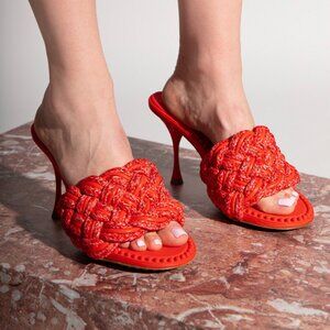 Bottega Veneta “Dot” Sandals – Size IT 39 / US 9 (RTL $1,250)